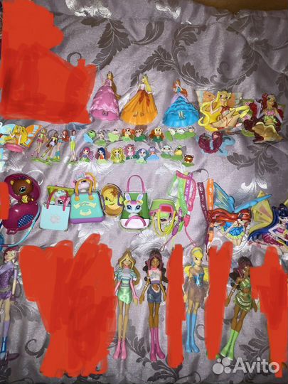 Разные Фигурки Винкс энчантикс пикси winx