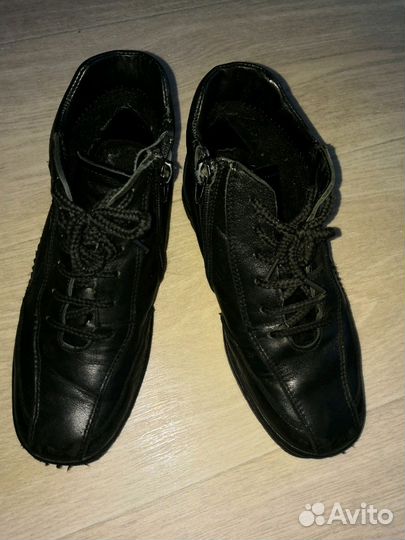 Ботинки нат.кожа