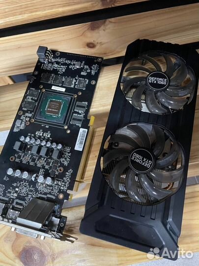 Видеокарта nvidia gtx 1060 3gb (неисправна)