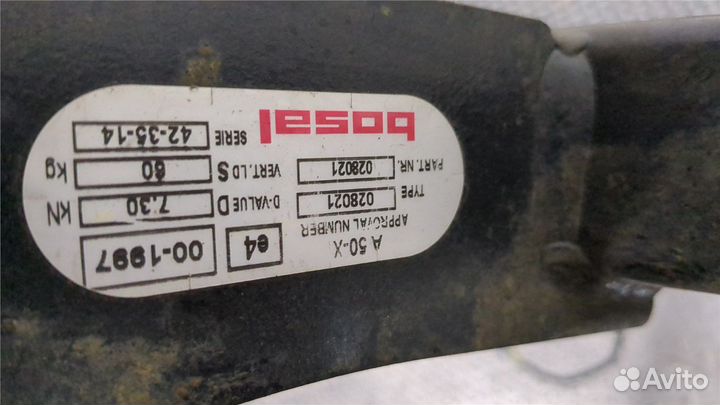 Устройство прицепное (фаркоп) Seat Ibiza 3, 2007