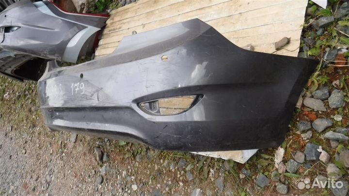 Бампер задний Hyundai Solaris I 2010-2017