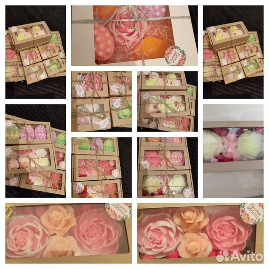 Мыло ручной работы набор