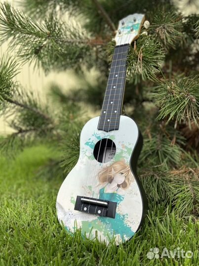 Укулеле с рисунком «Эльф» Terris (новое)