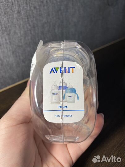 Соски бутылочные Avent Anti-colic 0+ и 1+