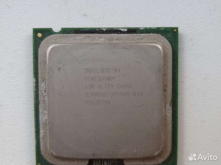 Процессор intel pentium 4