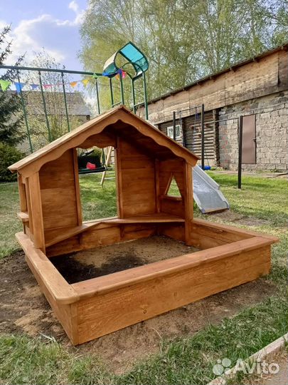 Детский домик для песка
