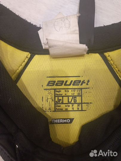 Нагрудник хоккейный bauer 2s jr L