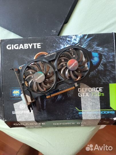 Видеокарта gigabyte geforce gtx 750ti