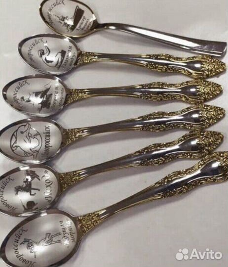 Широкий выбор именных ложек и вилок