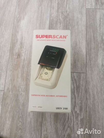 Детектор валют автоматический Superscan