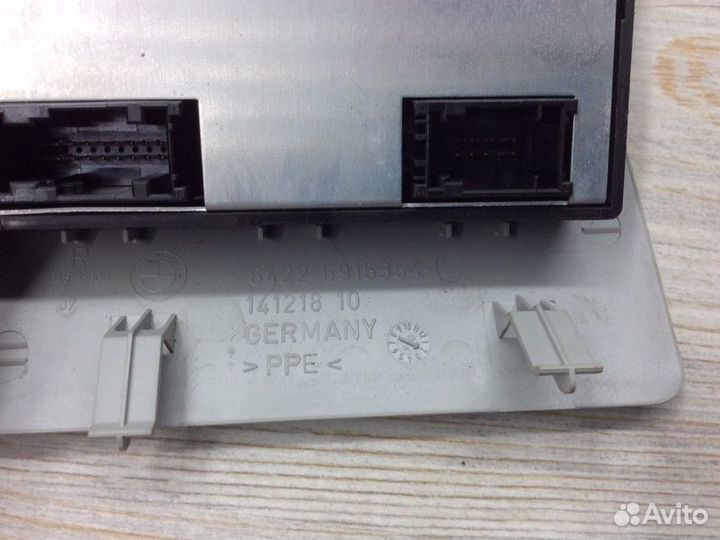 Блок управления климатической установкой задний