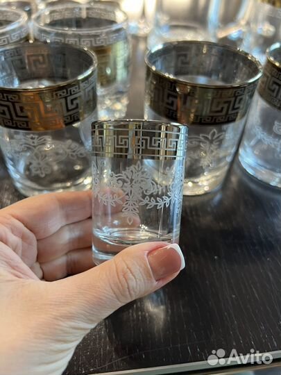 Versace бокалы стопки фужеры стаканы