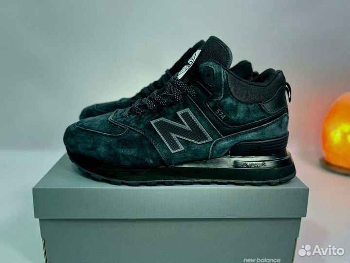 Кроссовки New Balance 574 Stone Island зимние