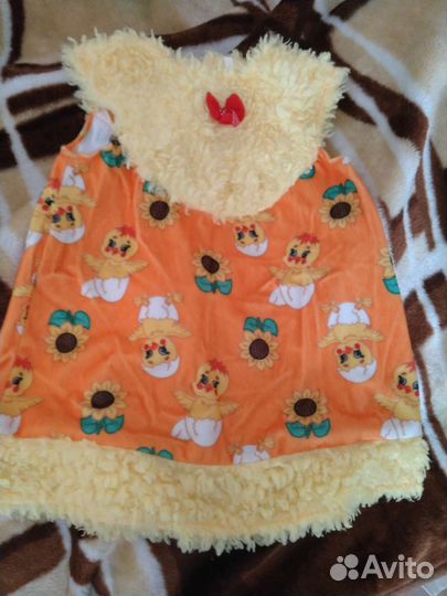 Костюм цыпленка на 5-8лет