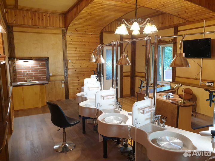 Универсальное Гончарное Место на базе круга Shimpo