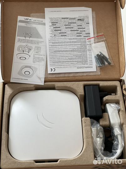 Wi-Fi точка доступа MikroTik cAP ac, белый