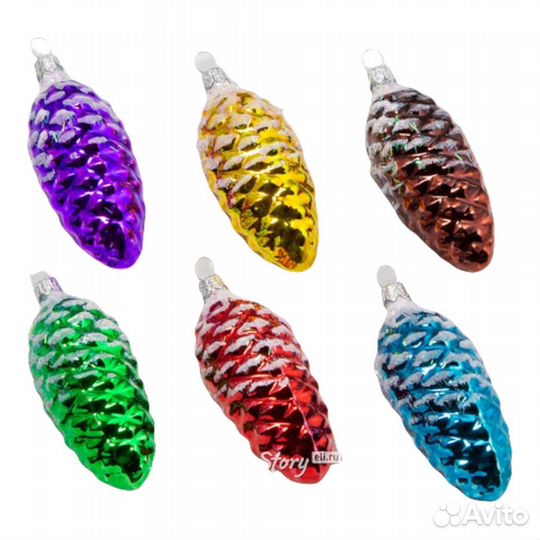 Набор ёлочных игрушек