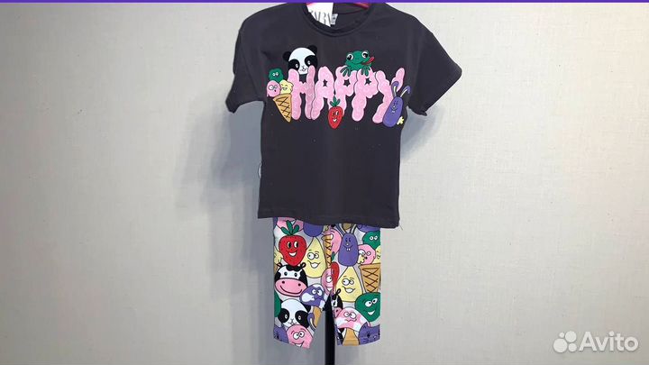 Комплект футболка и бриджи Турция