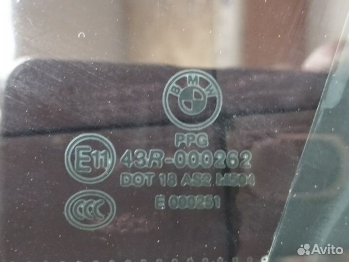Стекло кузовное глухое BMW X6 E71