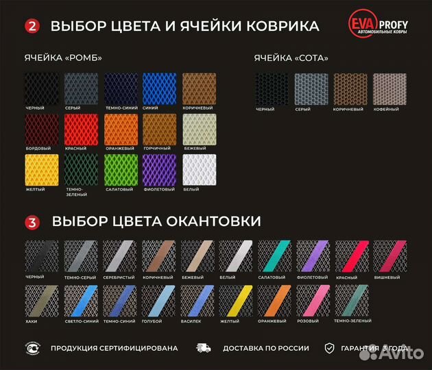 Ева эва коврики на Exeed VX салон багажник