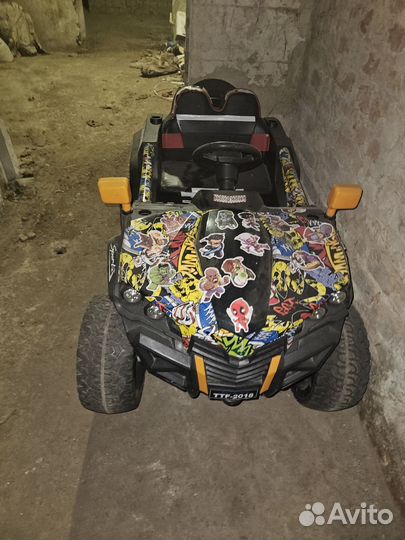 Детский электромобиль багги бу