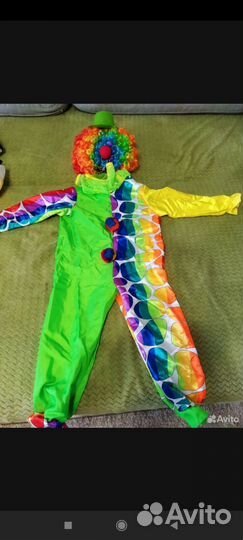 Новогодний костюм клоуна