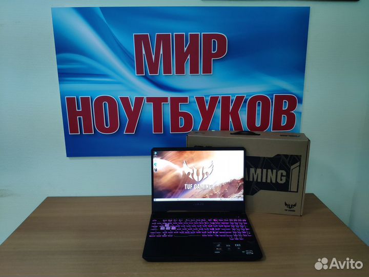 Игровой ноутбук с гарантией / Asus / как новый