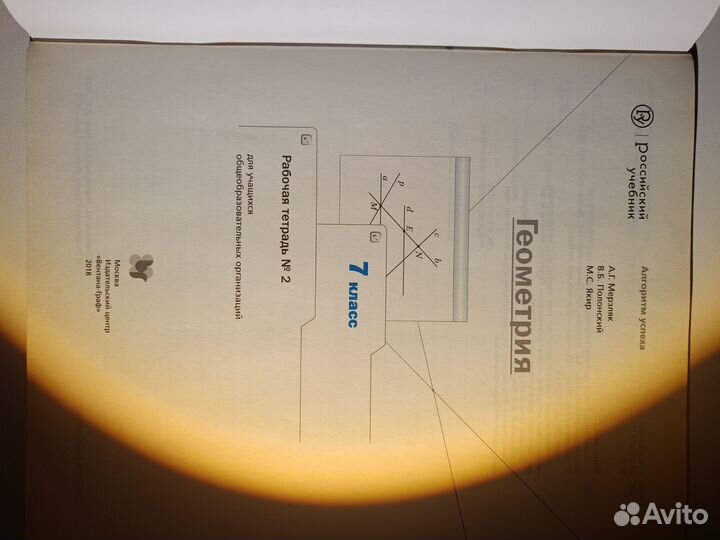 Рабочая тетрадь по геометрии, мерзляк
