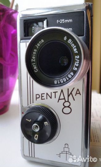 Раритетная кинокамера Pentaka 8 Германия 1948 год