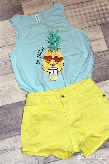 Комплект для девочки на лето