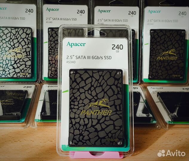 Новый SSD Apacer AS340 panther 240GB