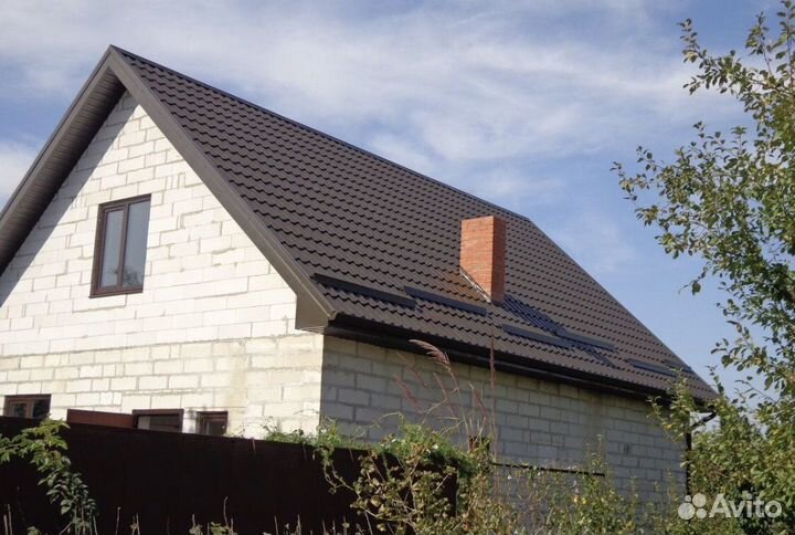 Крыша кровельные работы