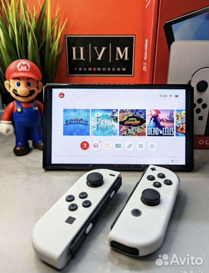 Nintendo Switch Oled mcgl озу Новая Прошитая