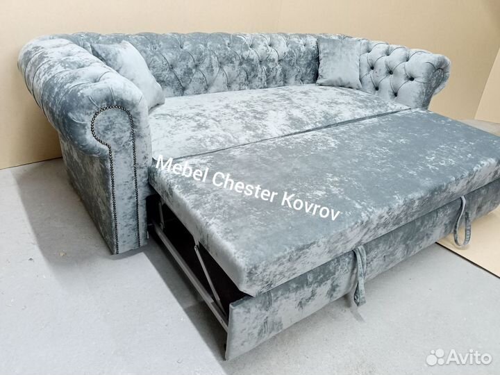 Диваны Честер, каркас металл дерево