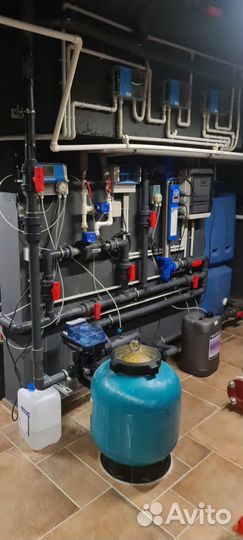 Обслуживание бассейнов