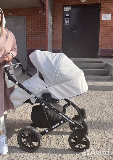 Коляска 2 в 1 индиго