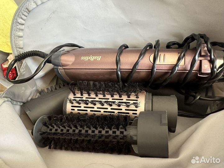 Фен щетка вращающаяся babyliss