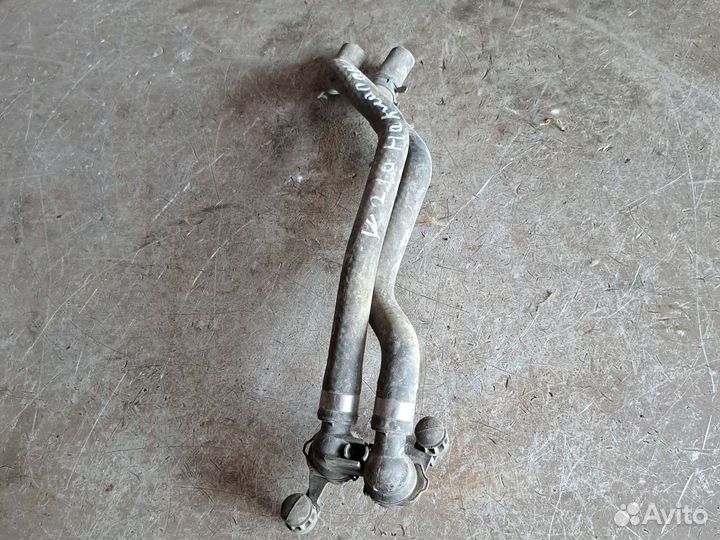 Патрубок печки на Mercedes W210