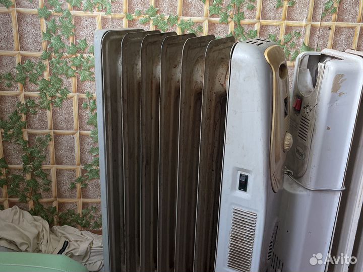 Масляные обогреватели бу, за 1300 отдам обе