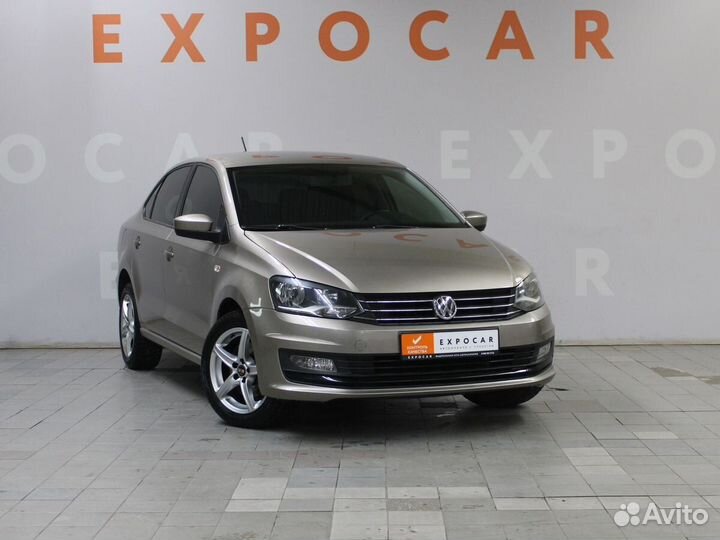 Volkswagen Polo 1.6 AT, 2017, 73 657 км