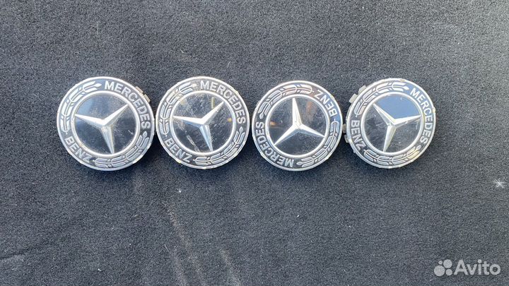 Колпочки на литые диски mercedes