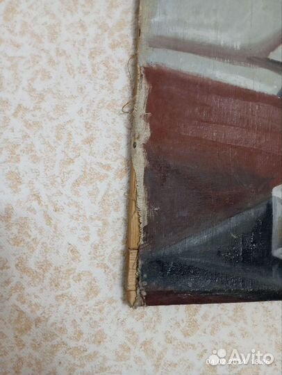 Картина Ленин. Масло. Холст