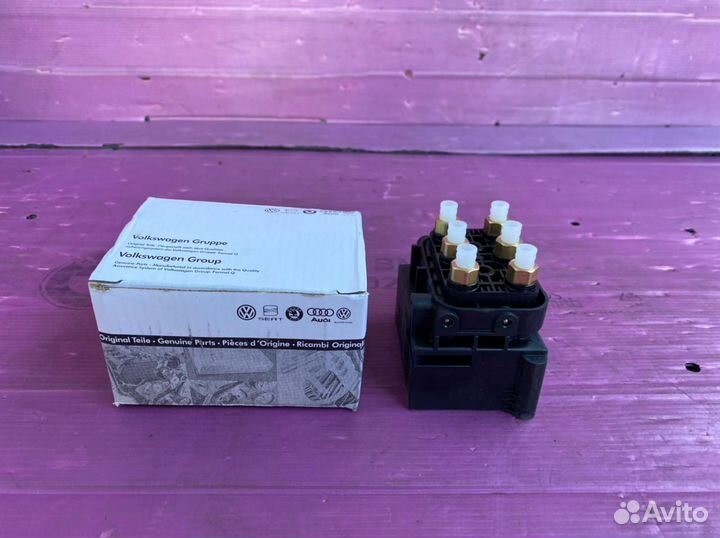 Новый блок клапанов пневмо VW, Audi, Porsche