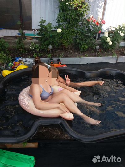 Пластиковый бассейн