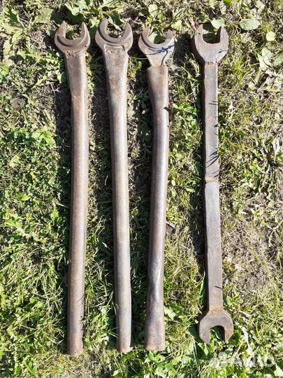 Ключи железнодорожные, 4 штуки