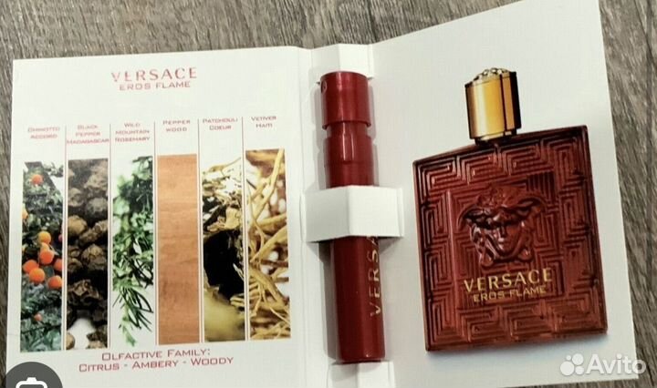 Versace eros flame оригинал пробники