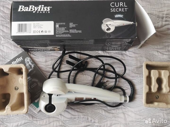 Плойка babyliss curl secret ionic C1101E