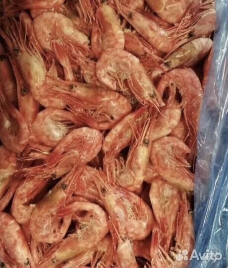 Креветки в ассортимете