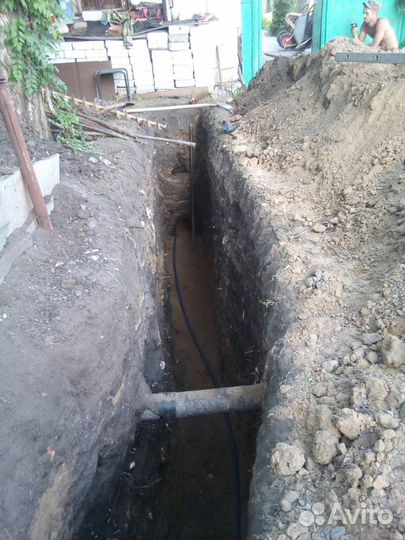 Водопровод, канализация.Врезка в магистраль