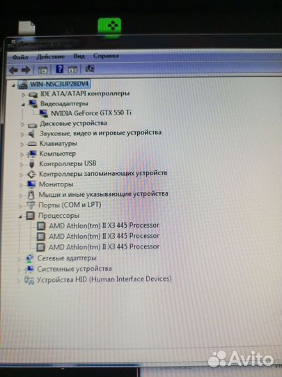 Почти игровой системный блок с монитором